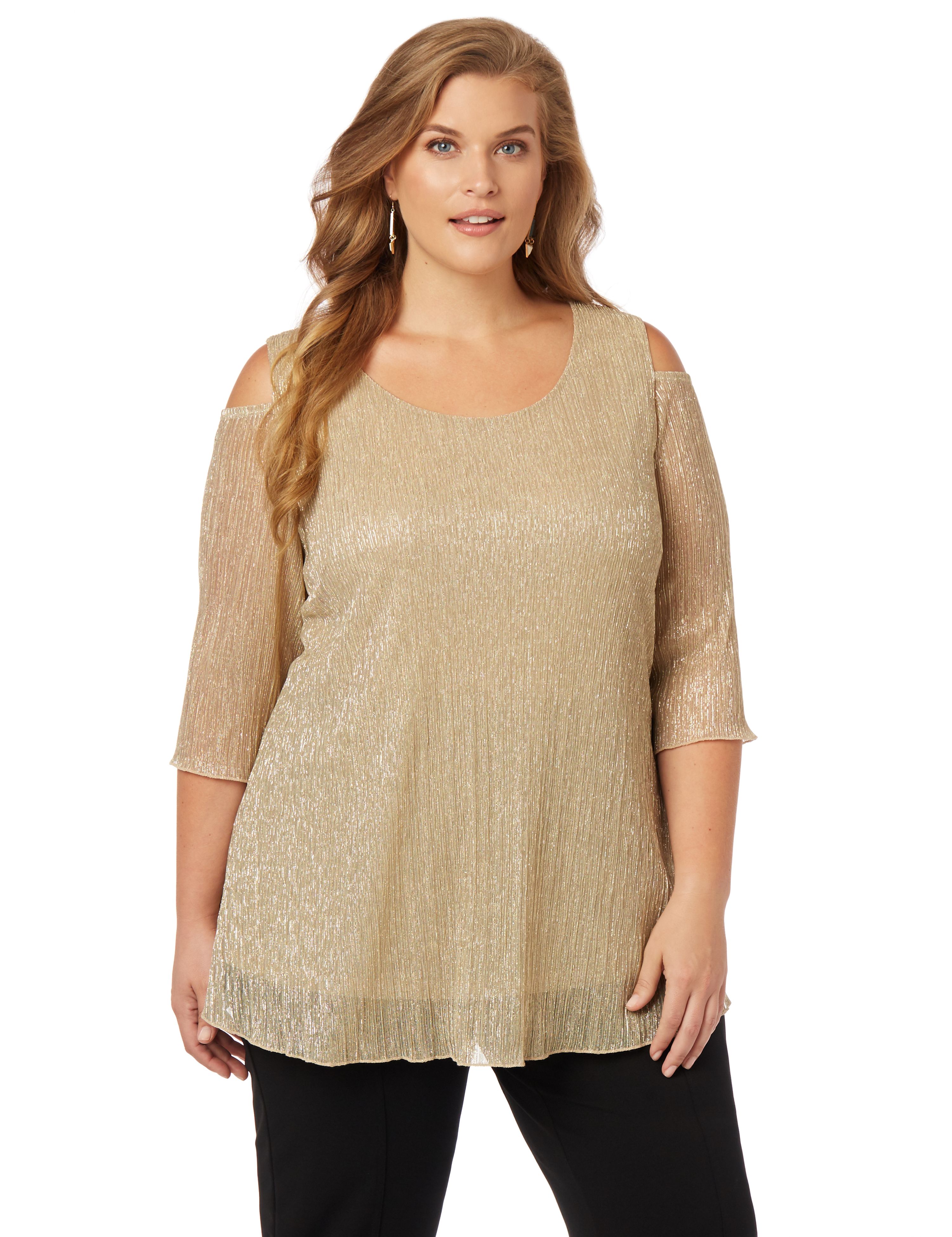 womens plus size tops clearance