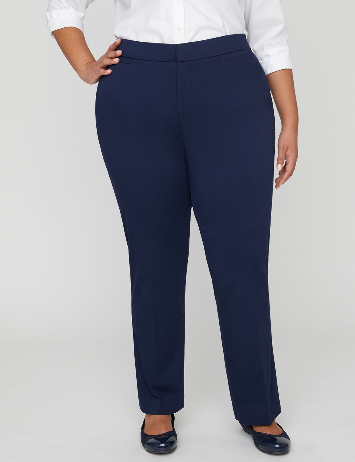 plus size work trousers