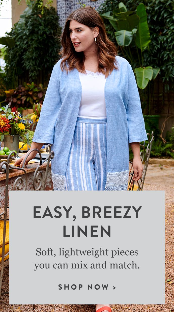 plus size petite linen pants