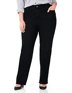 Women's Plus Size Jeans: Knit Denim, Skinny, Bootcut | Catherines
