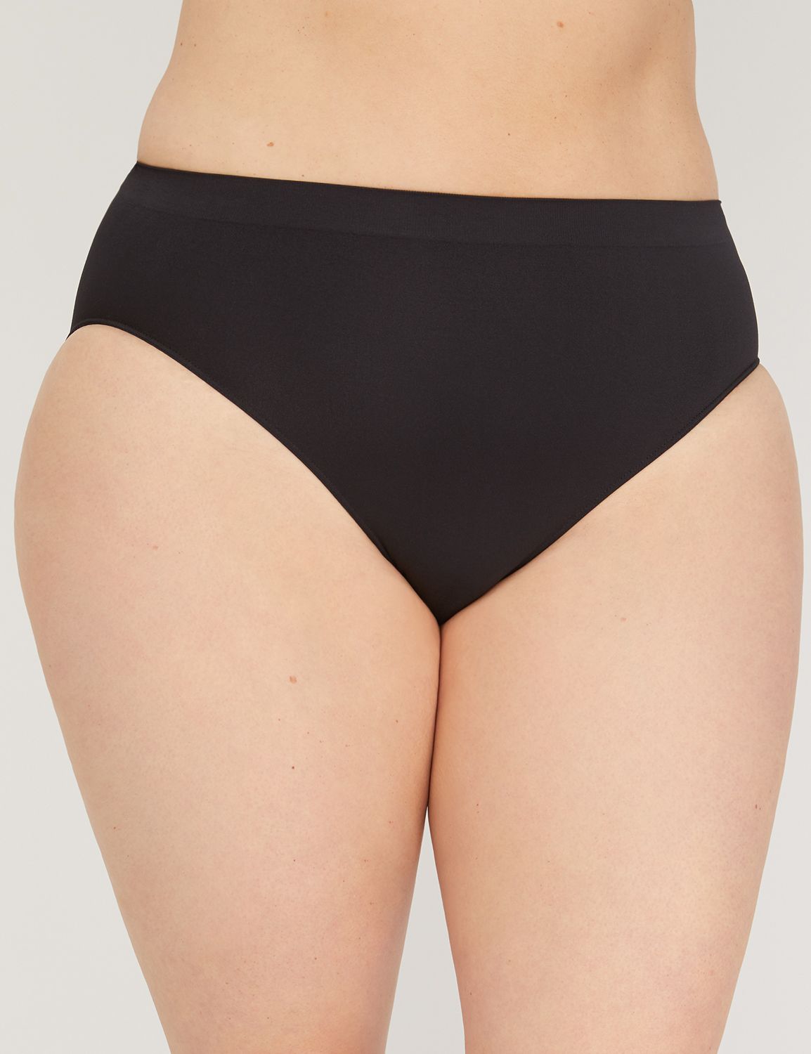 Seamless Hi-Cut Brief