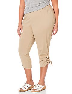 Women's Plus Size Capris, Shorts & Crop Pants | Catherines