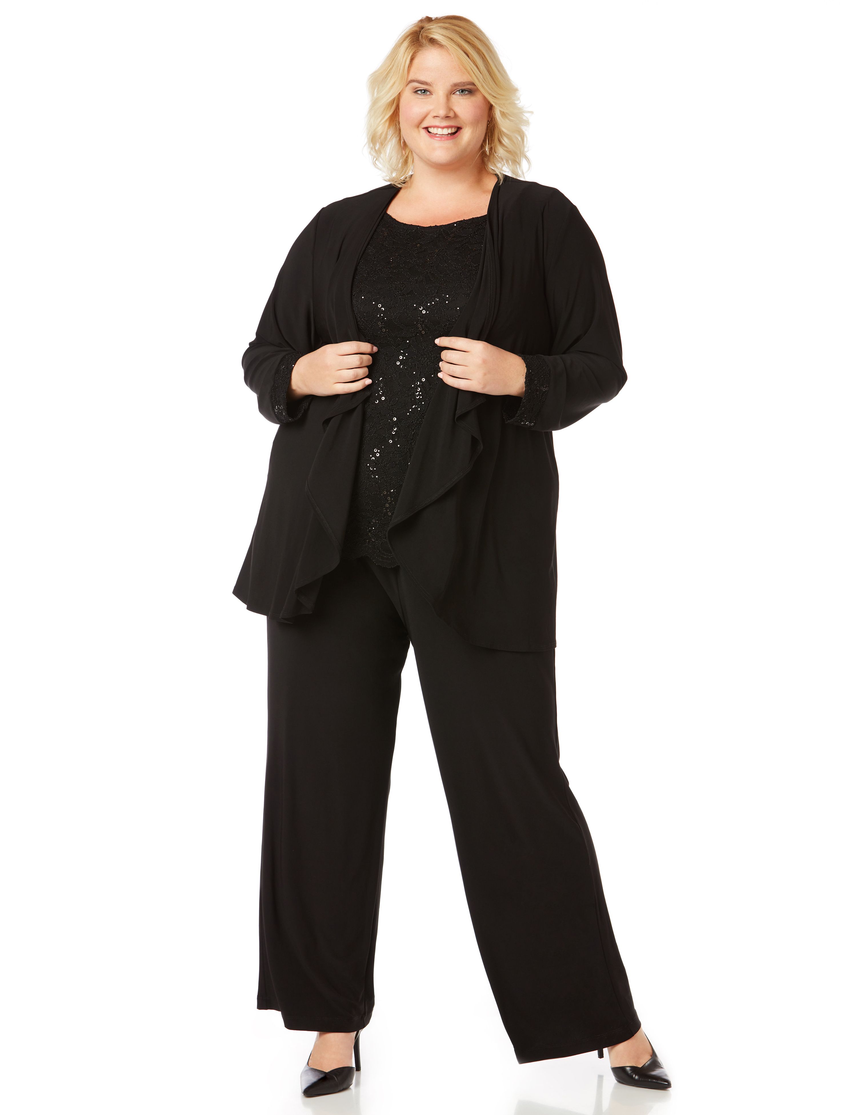 catherines plus size pant suits