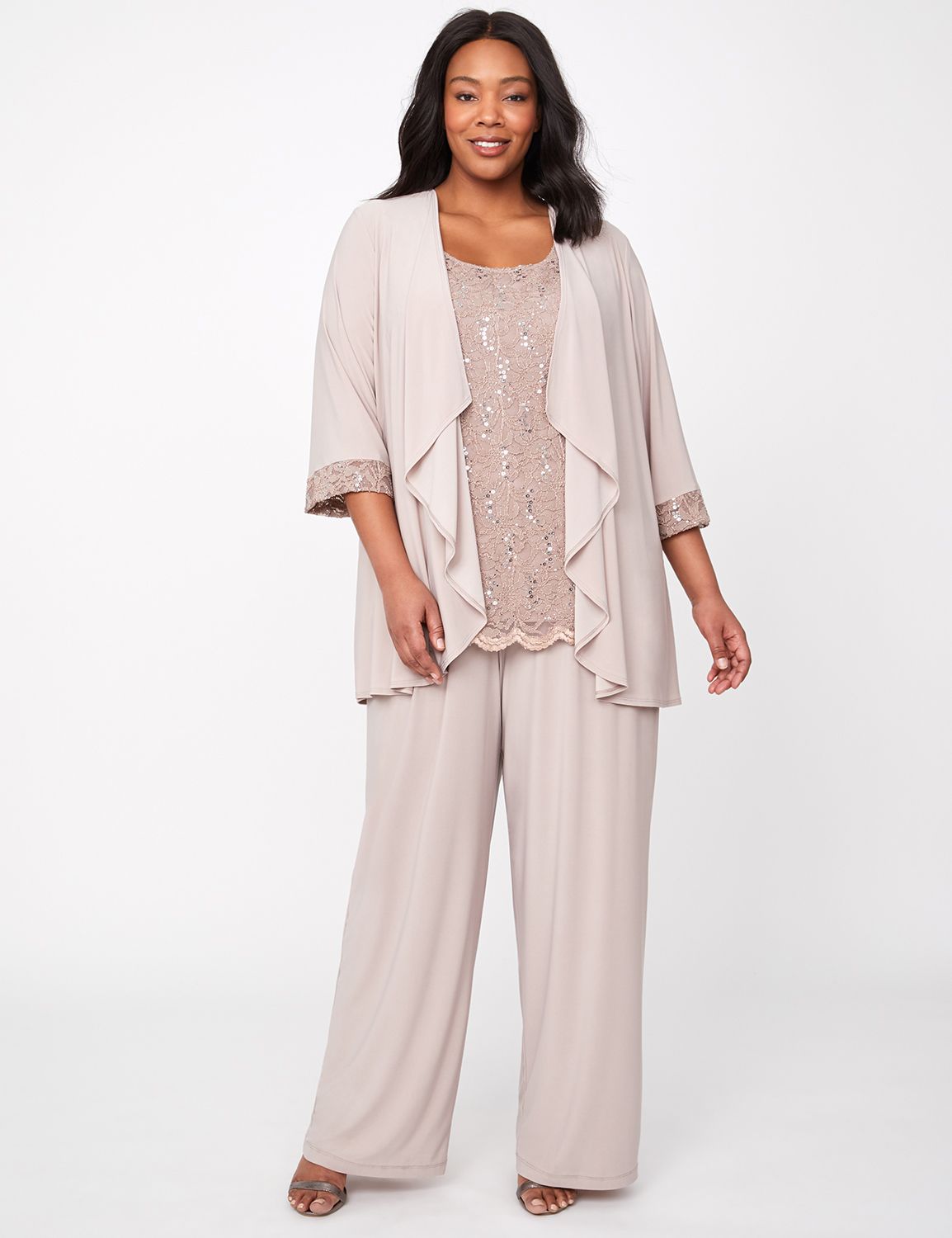 evening trouser suits plus size