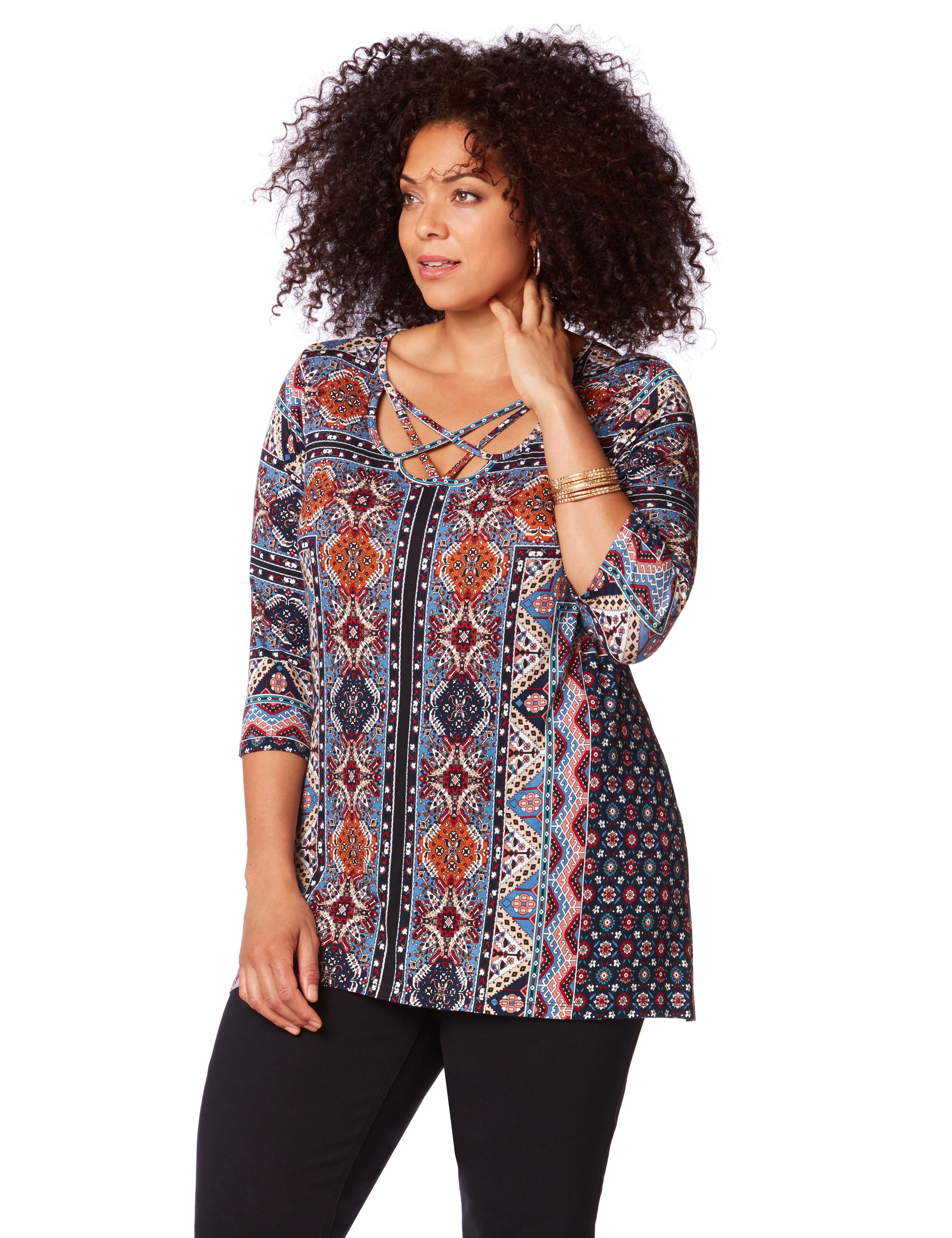 Clearance Plus Size Women's Tops on Sale | Catherines