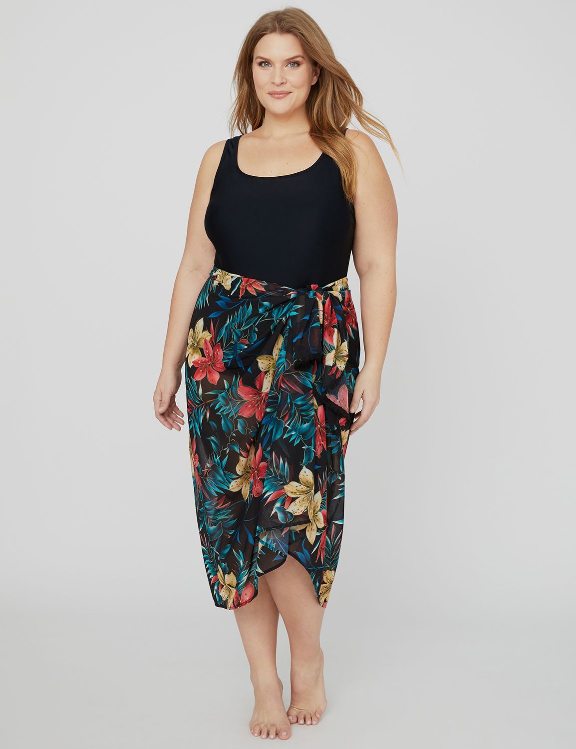 Image result for fringe trim pareo catherines