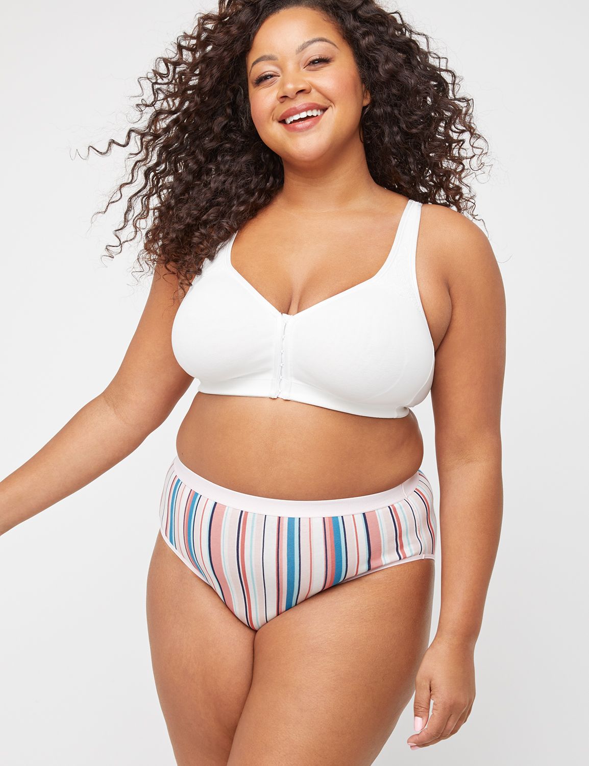 plus size cotton brief panties