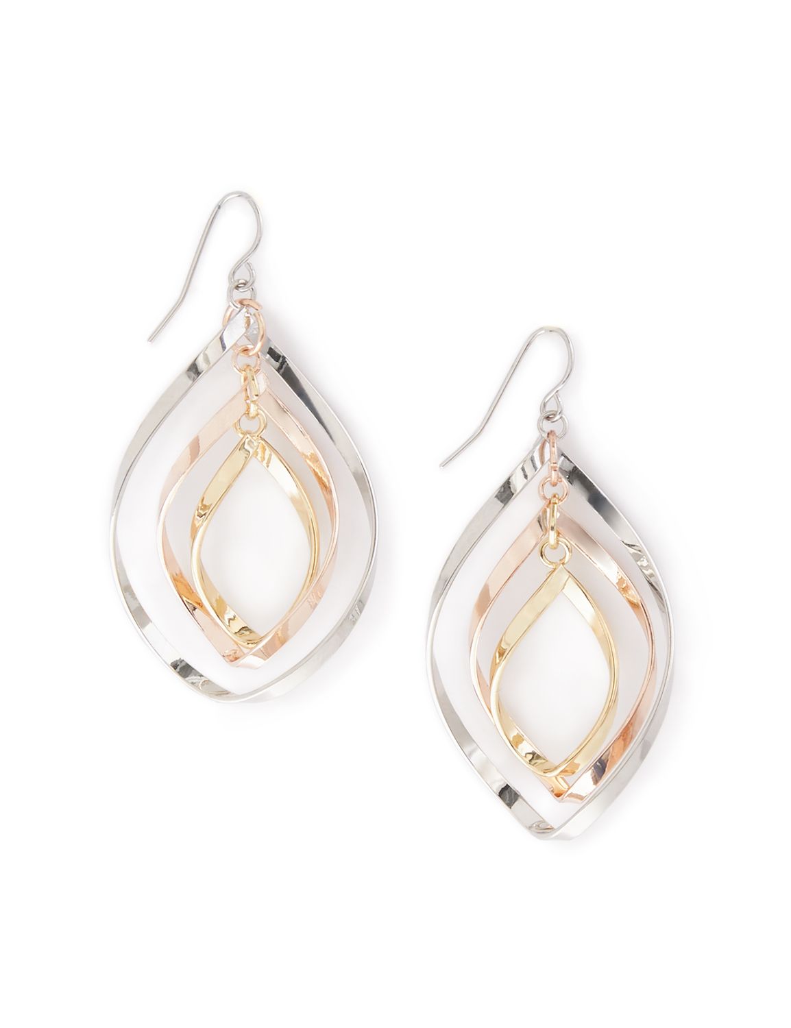Twisted Drop Earrings
