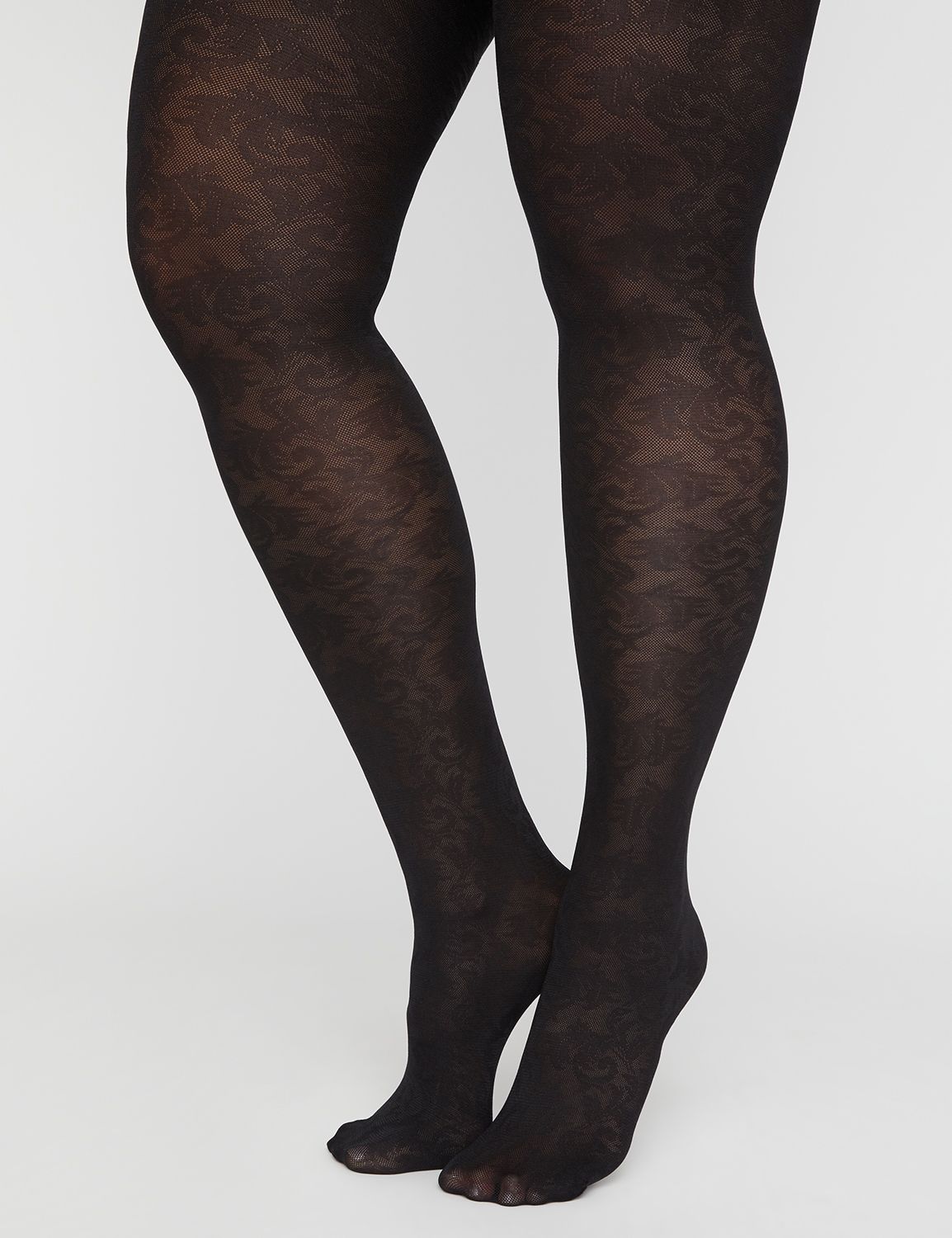 Lace Opaque Tights