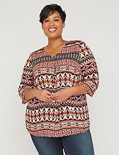 Women's Plus Size Blouses & Dressy Tops | Catherines