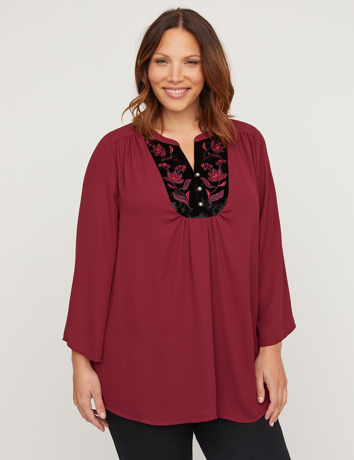 Women's Plus Size Blouses & Dressy Tops | Catherines