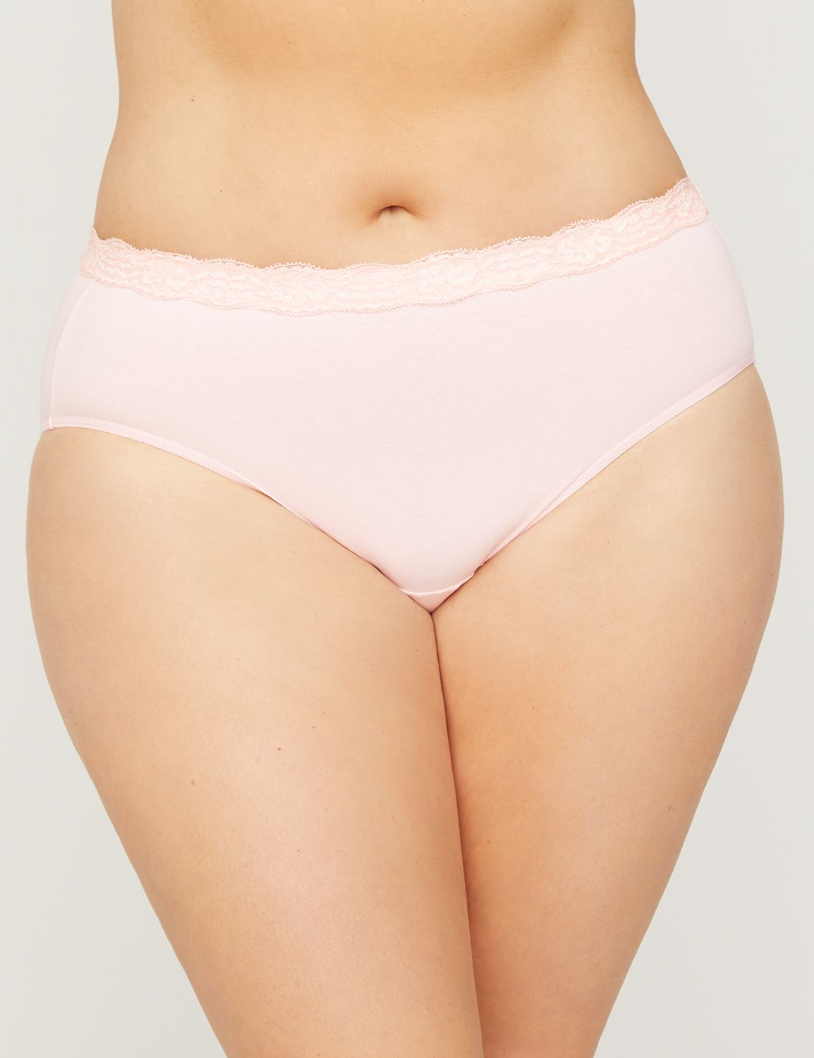 Cotton Hipster Panty With Lace