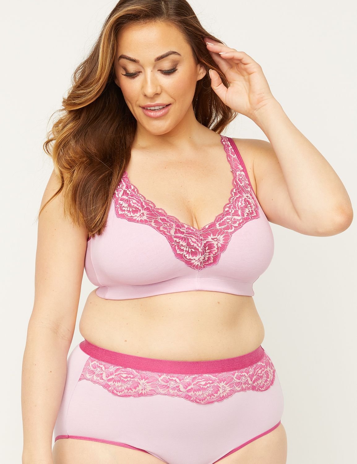 Plus Size Comfortable Cotton Bras Catherines