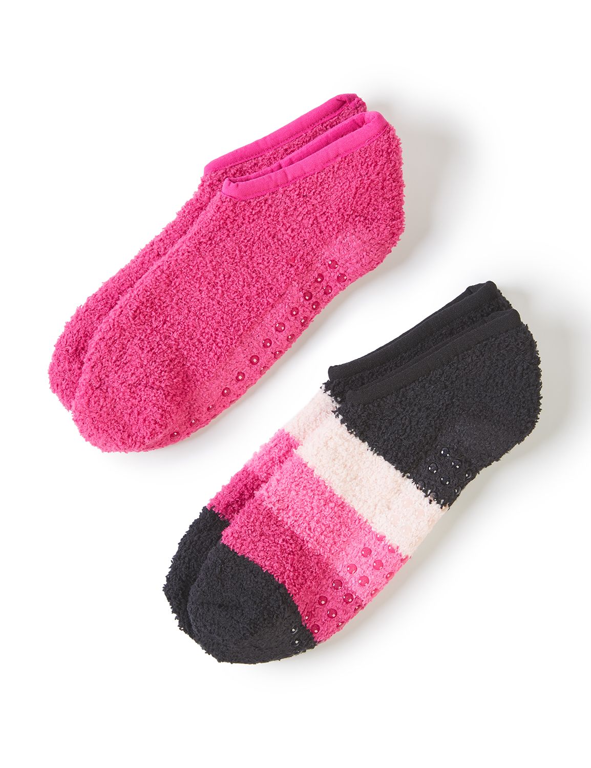 Ankle Slipper Socks 2-Pack