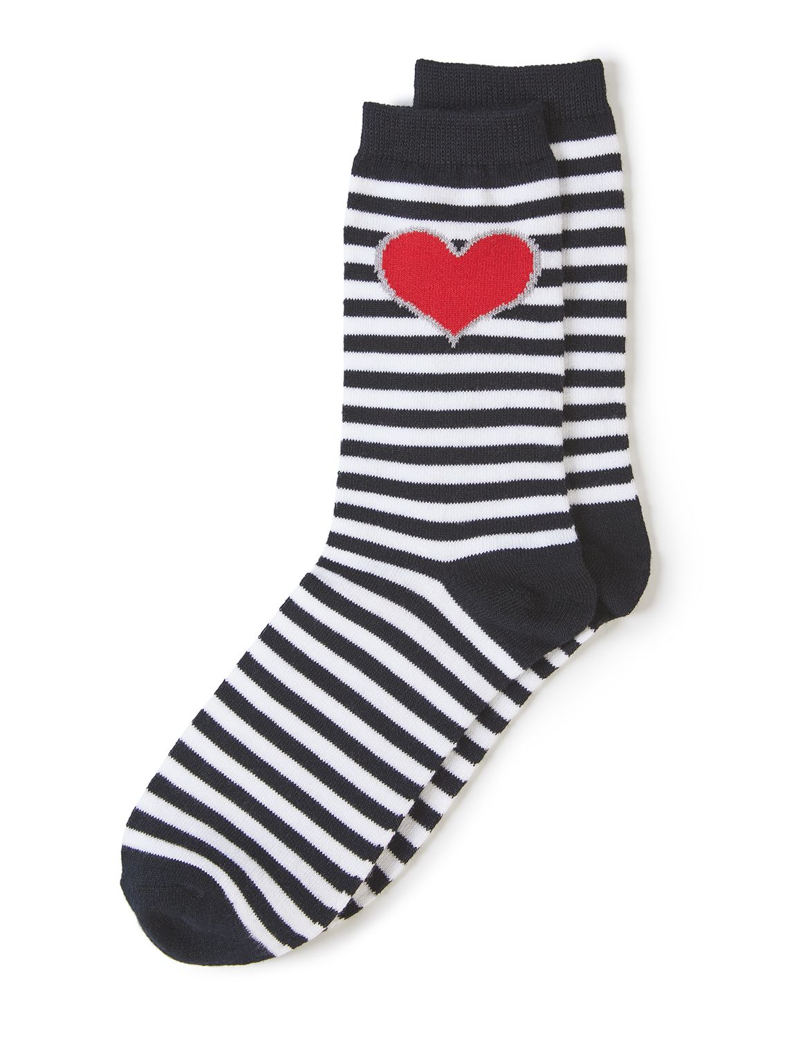 Stripes of Love Crew Socks