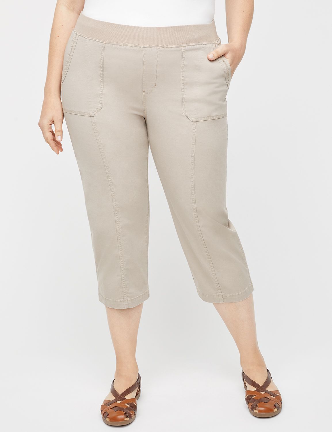 women's plus size petite capris