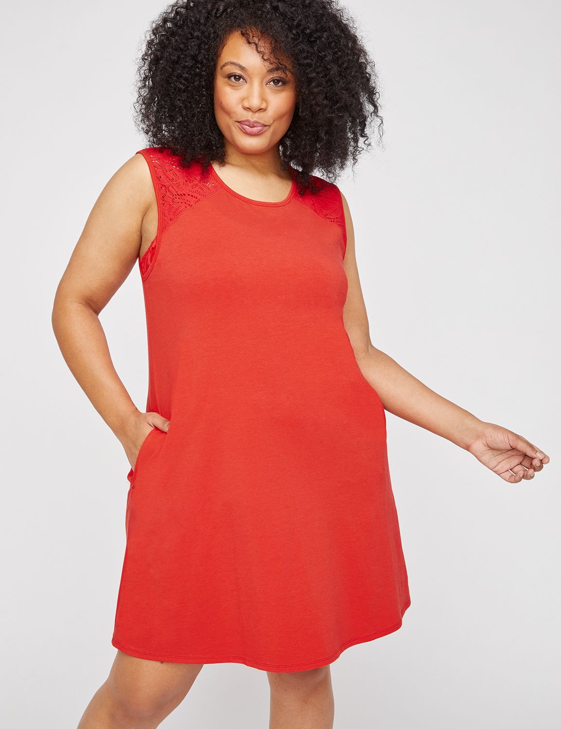 red plus size swimsuit cover up