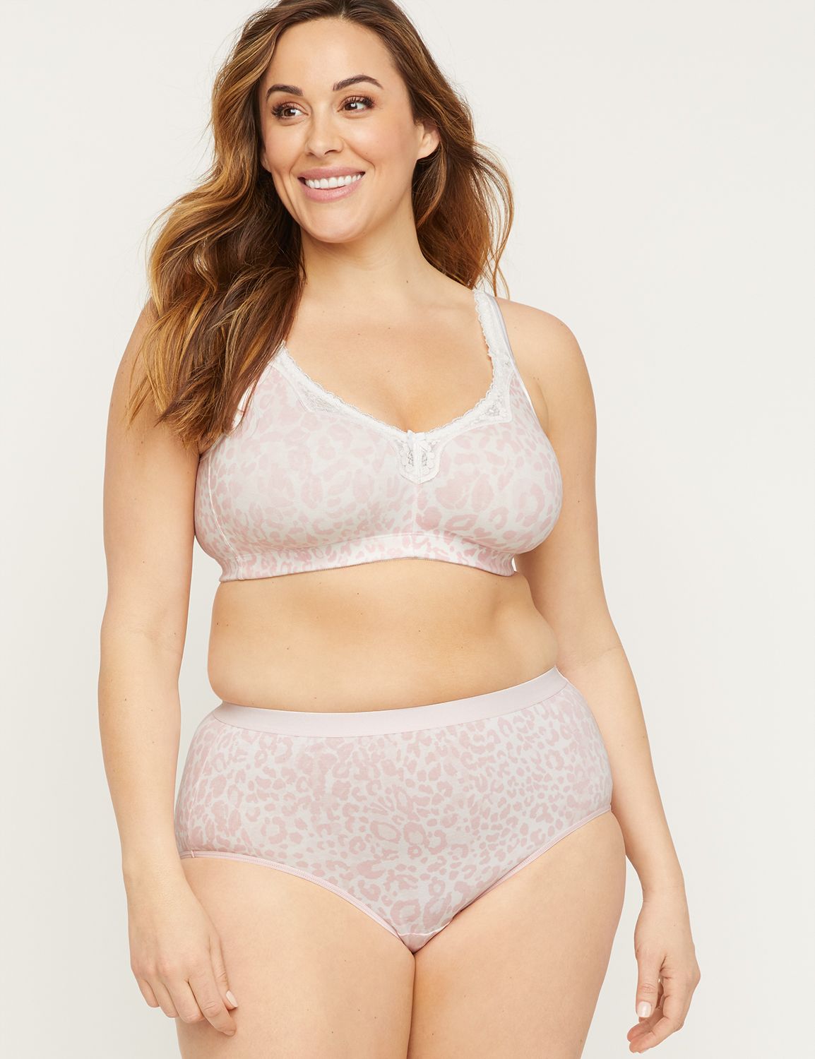 Plus Size Comfortable Cotton Bras Catherines