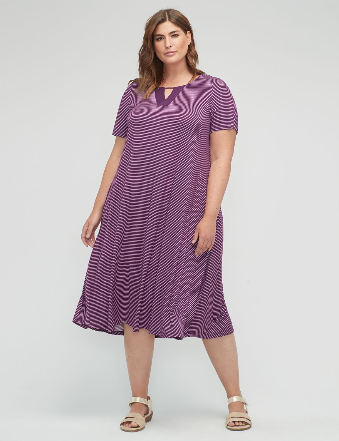 purple sundress plus size